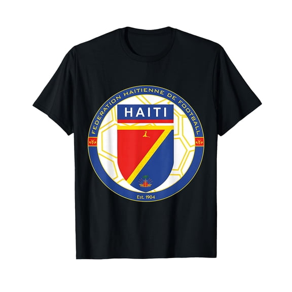 Haiti Football (Soccer) Fanclub T-Shirt