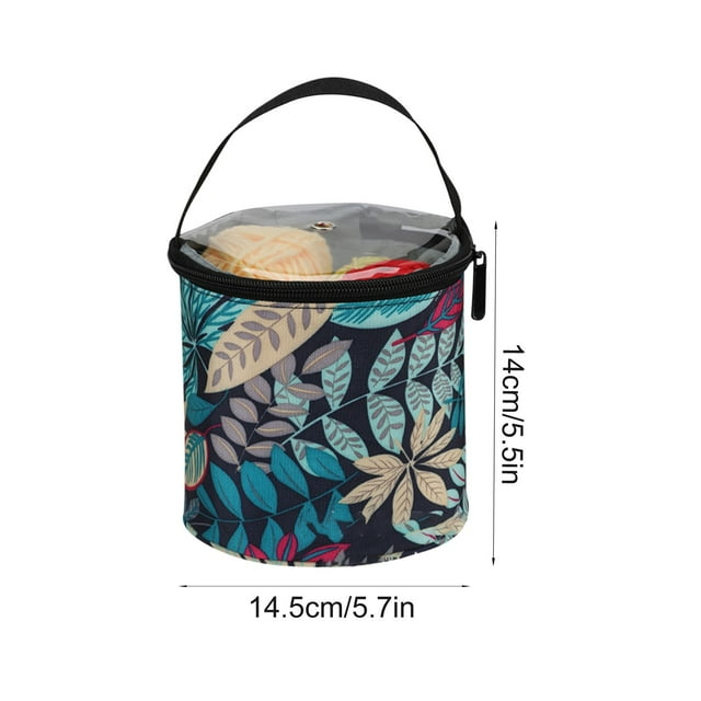 Organizers and Storage,Wool Bag Storage Organizer Yarn Storage Bag Knitting Bag Portable Yarn Holders Carry Case Storage for Crochet Hook Travel Crochet Hook Organizer,Storage Bag Organizer