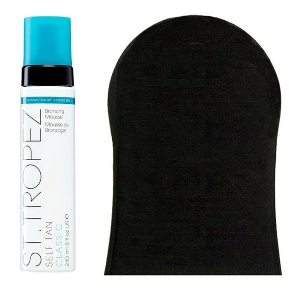 St. Tropez Self Tanning Classic Bronzing Mousse 8 oz w/ Free Applicator Mitt