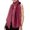 Hot Pink, variant on Luvior Versatile Womens Scarf Solid Color Linen Accessory for All Seasons Lightweight Beach Strip Wrap for Stylish