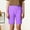 Purple, variant on Girls Bike Shorts Loose Fit Purple Shorts High Waisted 9-10 Years Girls Clothes