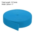 thumbnail image 2 of Uxcell Elastic Bands for Sewing 1" 10 Yard Teal Blue Knit Elastic Spool for Wigs, Waistband, Pants, 2 of 7