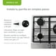 thumbnail image 5 of Combo Parrilla de Gas 5 Quemadores Y Campana Extractora de Pared 80 cm. AVERA  AI5CEA80/Gas Natural y Gas LP/Acero Inoxidable., 5 of 12