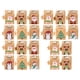 thumbnail image 1 of 24 Bolsas de Papel Kraft Navideñas, Bolsa de Regalo para Fiestas, Bolsa de con Etiquetas de Nombres, Bolsa de Regalo de Dulces, Caja de Embal Macarena Caja de embalaje de dulces, 1 of 8