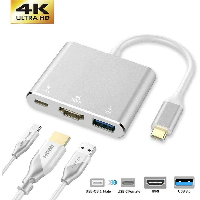Hdmi Samsung S20 Ultra Usb Adapter USB-C To 4K HDMI Adapter PD