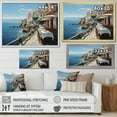 thumbnail image 4 of Designart "Coast Romance Italy Amalfi wall art" Nautical & Beach Floater Framed Canvas Print, 4 of 7