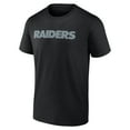 thumbnail image 2 of Men's-Fanatics  Black Las Vegas Raiders Big & Tall Number One Dad T-Shirt, 2 of 3