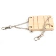 thumbnail image 5 of Raindrops 1PC Hamster Wooden Swing Toy Small Pet Anti Slot Suspension Chain Hanging Toy, 5 of 7