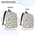 thumbnail image 2 of Fotbe Winter Woodland Friends Mochila de Lona con Estampado, Mochila Duradera, Mochila Versátil de Alta Calidad, Mochila Compacta Vintage-Small, 2 of 5