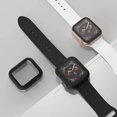 thumbnail image 5 of 3 Pack Apple Watch case with Screen Protector for Apple Watch 44mm Series 6/5/4/SE, Full Hard Cover Ultra-Thin Bumper HD Clear Protective Film Scratch Resistant, 5 of 5
