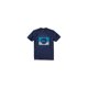 thumbnail image 1 of Camiseta gráfica Quiksilver Sanction para hombre azul pequeña, 1 of 1
