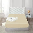 thumbnail image 4 of OrganicClub Ultra Soft Cotton Fitted Sheet Off-White - King, 4 of 7