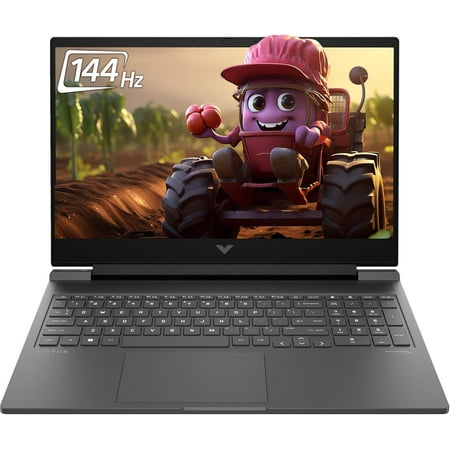HP Victus Gaming Laptop, AMD Ryzen 7 8845HS, 16 GB DDR5 RAM, 512 GB PCle SSD, 16.1" FHD (1920x1080), Nvidia G-Force RTX 4070, W11 Home