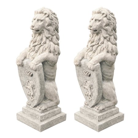 UPC: 0846092038923 | Design Toscano Beaumaris Castle Lion Sculpture – Set of Two