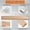 16 Inches-8, variant on 16 Inches 8 Wooden Drawer Slides Bottom Mount Center Guide Track