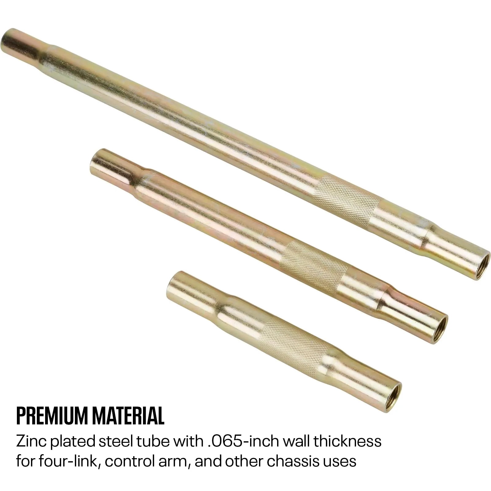 Swedged Steel Tube for 5/8-18 Thread Rod Ends, 7/8 OD, 23 Inch Long