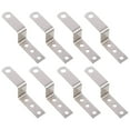 thumbnail image 1 of 10pcs Picture Hanging Kit Z Bar Clip Rail Bracket Hanger Lock with 30pcs Screws, 1 of 9