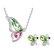 thumbnail image 1 of Fiudx Conjunto de Collar y Pendientes de Moda para Mujer, 1 of 2