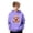 Swt 41# Purple, variant on WAYUTE Girls Sweatshirts Cute Cow Print Hooded Sweatshirt for Boys Soft Casual Pullover with Pocket