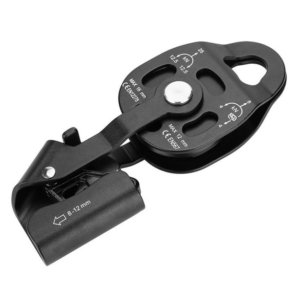 Polea Giratoria Simple ANGGREK Polea Trepadora Equipo De Seguridad Resistente Para Transporte De Rescate Elevación De Cuerda 8-12mm