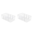 thumbnail image 1 of Yuarrent Divided Kitchen Organizer Bin tea Storage Box for Fridge Window Kitchen Type1 NO1, 1 of 1