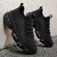 thumbnail image 3 of CORASUN Men's Air Cushion Running Sneakers, Breathable Knit Upper Lace Up Athletic Shoes, Shock Absorbing Non Slip Workout Shoes, 3 of 3