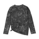 thumbnail image 5 of Mujer Verano Tallas grandes Casual Cuello redondo Suelto Gradiente Impreso Manga larga Tops Mujer Blusa Fridja bvmnju835, 5 of 6