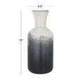 thumbnail image 6 of DecMode 13" Ombre Gray Glass Vase, 6 of 7