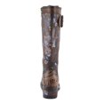 thumbnail image 4 of L'Artiste Kisha Boss Calf High Leather Boots – Hand-Painted Comfort, 4 of 8