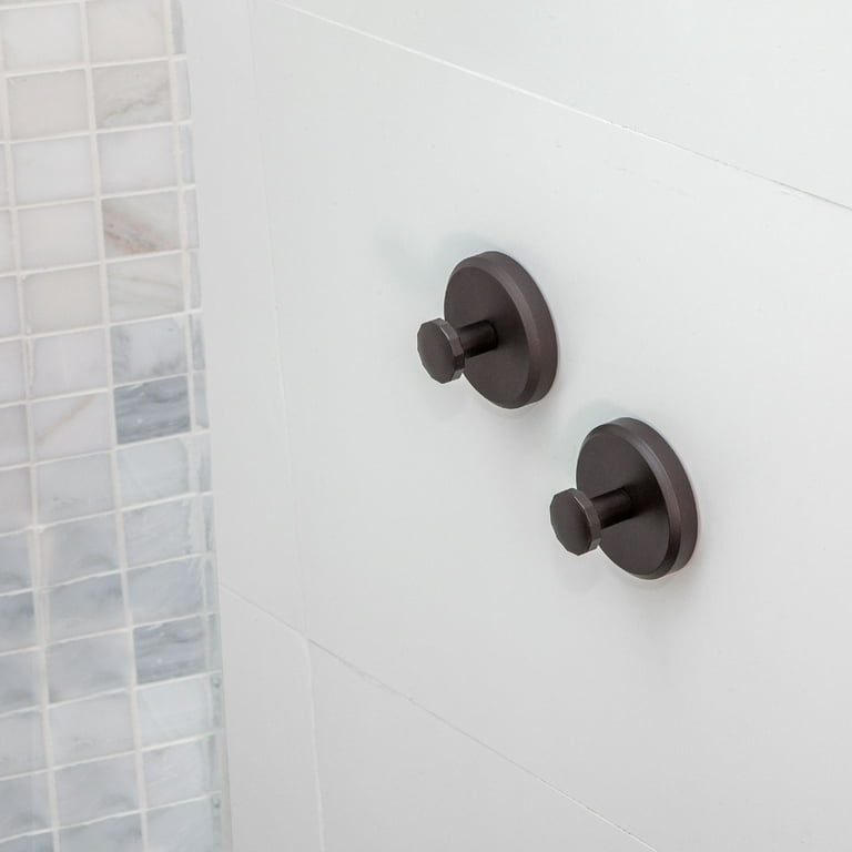 HOME SO Bathroom Hook with Suction Cup Holder, Diamond Collection