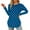Light Blue, variant on Women's Tunic Tops Crew Neck Long Sleeve Side Split Curved Hem Plaid T Shirts Casual Loose Tee Blouses(Light Blue,Medium)