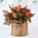 thumbnail image 3 of Gwong Decoración hogareña Plantas artificiales Bonsai Ornamental No se marchitan vibrantes flores falsas Mesa Ornamentos en maceta para el hogar Gwong 21076320, 3 of 6