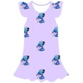 thumbnail image 1 of 2023 año Disney Stitch vestido niñas vestido niños Cosplay fiesta lindo moda vestir 1-10 años niños cumpleaños princesa disfraz 5T Gao Jinjia LED, 1 of 2