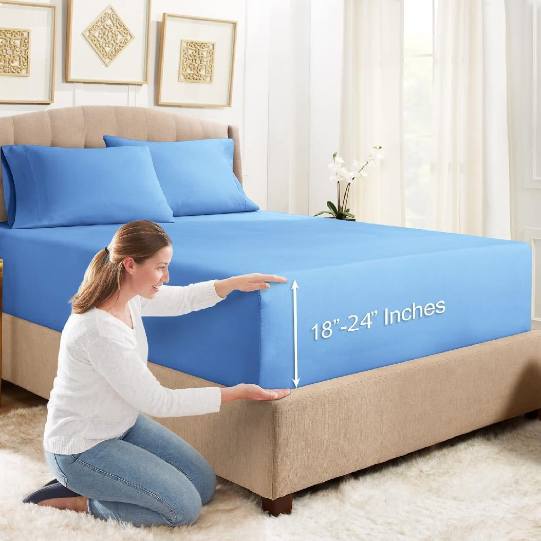 Extra Deep Fitted Sheets Set
