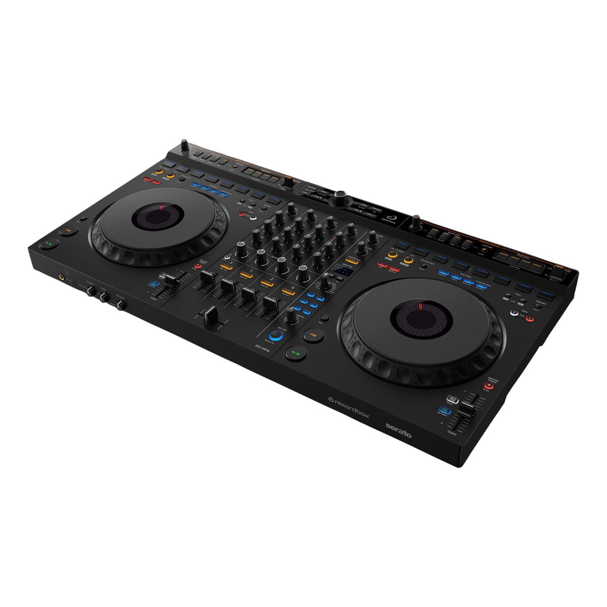 AlphaTheta DDJ-GRV6 4-Channel DJ Controller with Road Case Package
