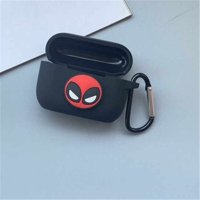 Funda de silicona con dibujos de los Vengadores de Marvel para Airpods Pro 3, funda protectora para auriculares con Bluetooth xuanjing unisex