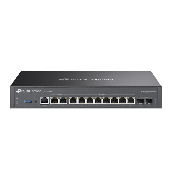 Enrutador VPN TP-Link Omada ER7412-M2 Multigigabit de cuatro núcleos