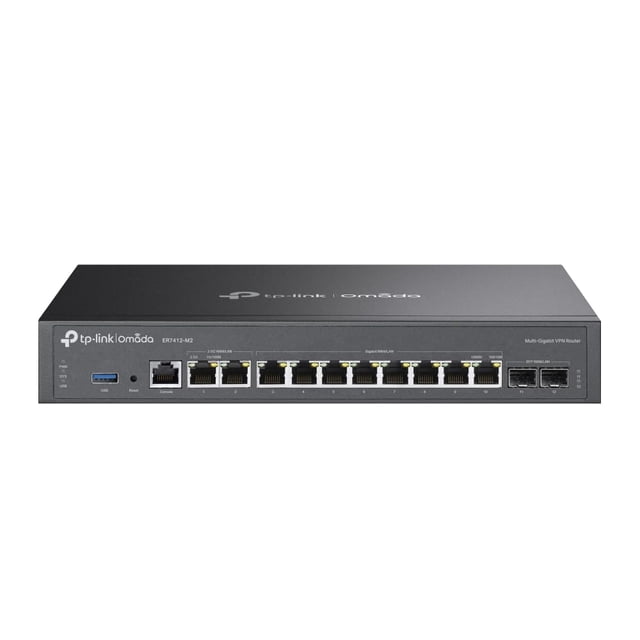 Enrutador VPN TP-Link Omada ER7412-M2 Multigigabit de cuatro núcleos