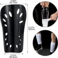 thumbnail image 2 of BESTSKY 2026 New 2 Pairs Soccer Shin Guards for Kids, Breathable Shin Guard Sleeves for Boy & Girl Football Games, Protective Eva Cushion for Youth Men & Women, 2 of 7