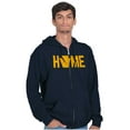 thumbnail image 5 of Home State of Pennsylvania Zip Up Hoodie Men's Women's Brisco Brands S, 5 of 5