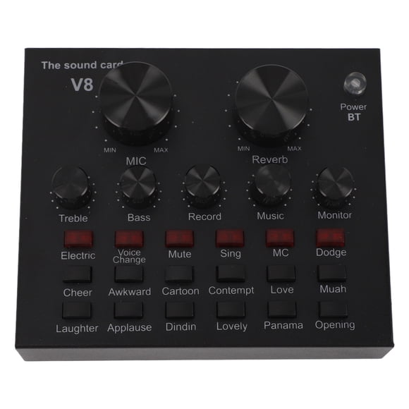 Paquete De Equipo De Podcast, Kit De Micrófono De Estudio Plug And Play Tarjeta De Sonido En Con Reducción De Ruido Para Cantar