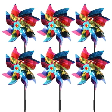 In the Breeze 2863 - Patriot Sparkle Pinwheel 8PC, 8