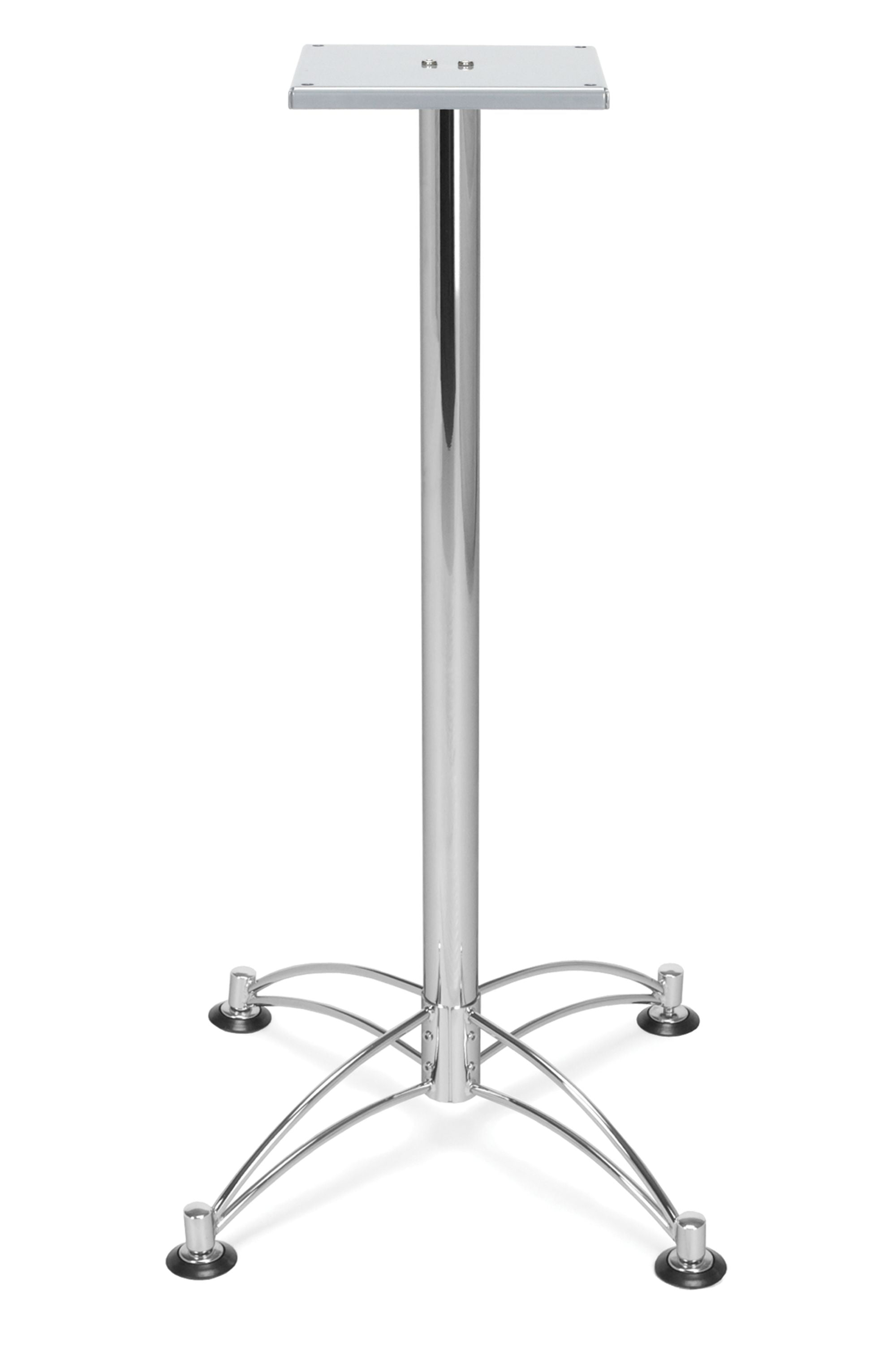 OFM Base for Model LT Square and Round Cafe Height Tables, Chrome