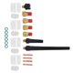 thumbnail image 2 of Kit de soplete de soldadura TIG, 21 Uds., pinzas, vasos de vidrio, tapas traseras, accesorios para WP‑9 20 25 modelo 300A, 2 of 8