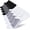 Anti Odor - 4 White+4 Black, variant on No Show Socks for Men 6/8 pack Cotton Thin Low Cut Non Slip for Loafer Flats Sneakers 5-8/9-11/12-15