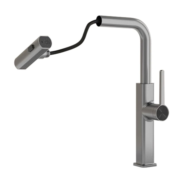 Kitchen Faucet Flexible Pull Out Nozzle Kitchen Sink Mixer Stream Sprayer