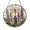 Acrylic 3.5 Inch, variant on Dragonfly Floral Stained Glass Suncatcher – Lupine Garden Window Hanging