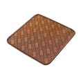 thumbnail image 2 of Rattan Seat Cushion 15.74x15.74 Inch Non-Slip Office Chair Pad Summer Cool Mat for Wood Metal Folding Chairs Brown or Khaki Easy-Clean, 2 of 6