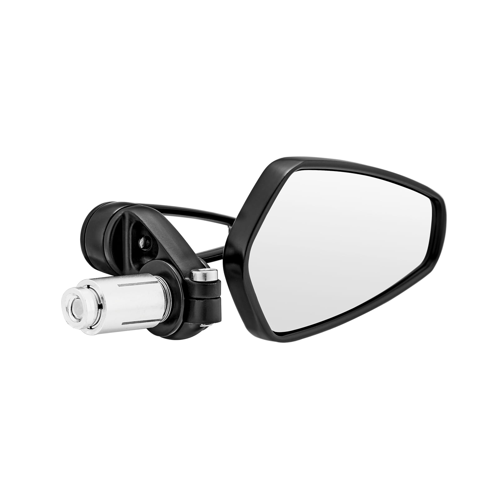 MICTUNING Motorcycle Mirrors - Bar End Rear View Mirrors Compatible with  Most Honda Grom, Yamaha, Kawasaki, Ducati, Suzuki and More