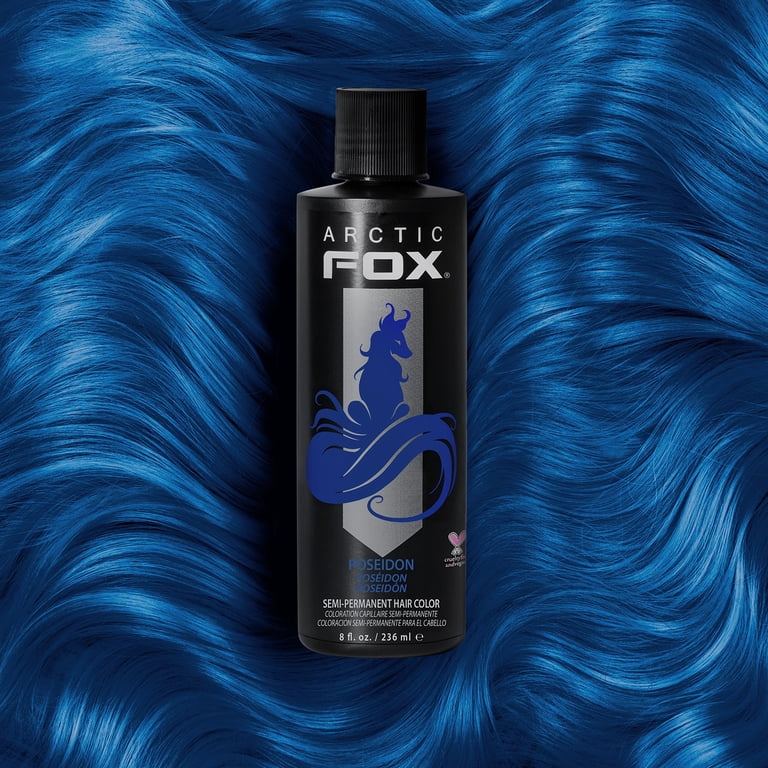 Arctic Fox Semi-Permanent Hair Color - Poseidon 4oz - Walmart.com